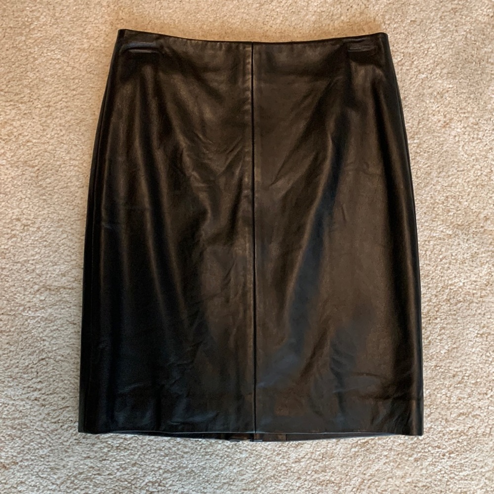 Allsaints leather skirt